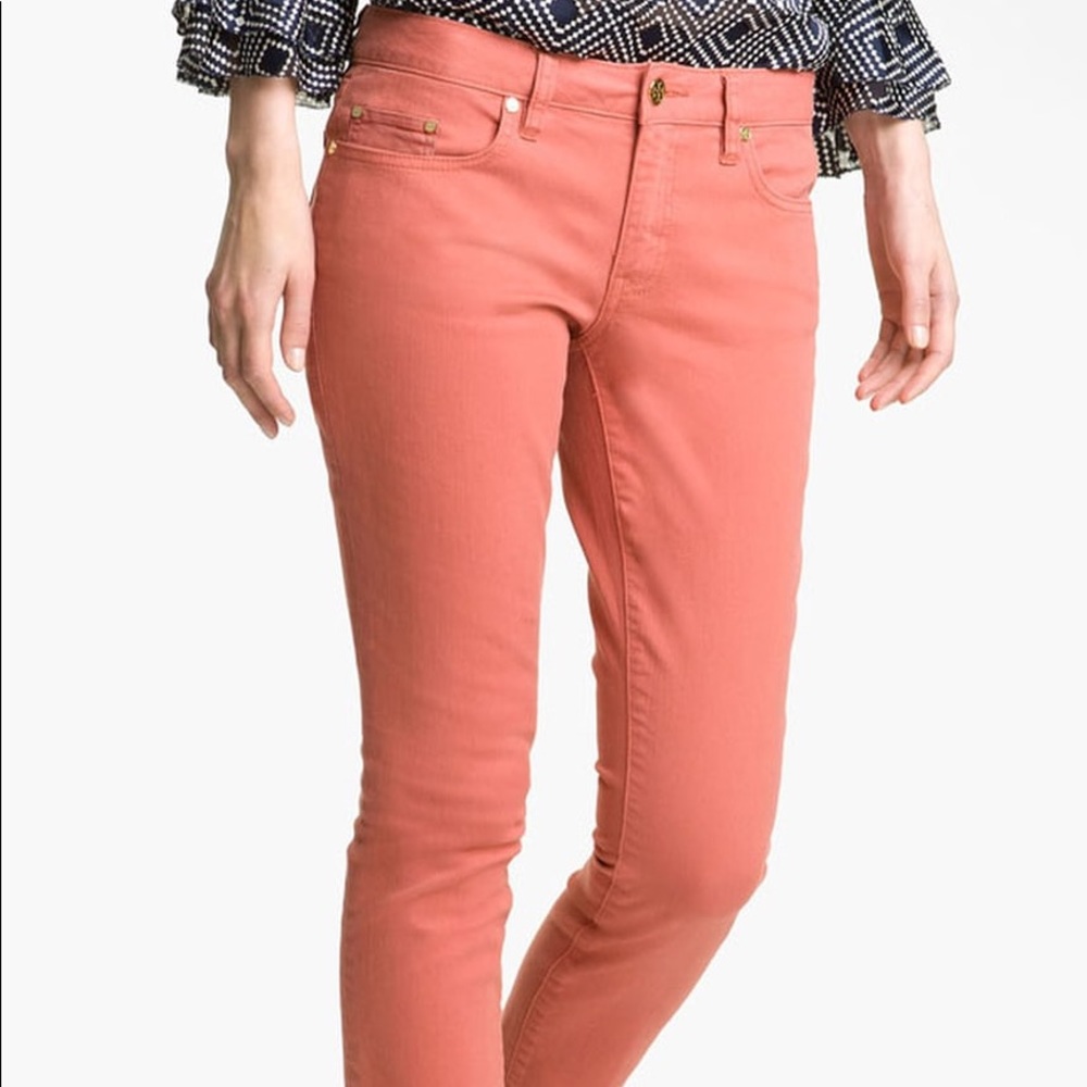 Tory Burch ‘Alexa crop skinny jeans’